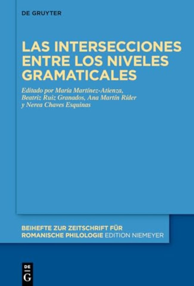 Las intersecciones entre los niveles gramaticales