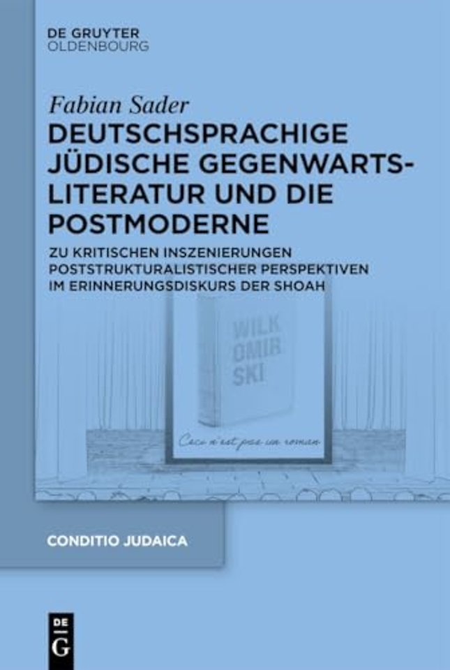 Deutschsprachige judische Gegenwartsliteratur und die Postmoderne