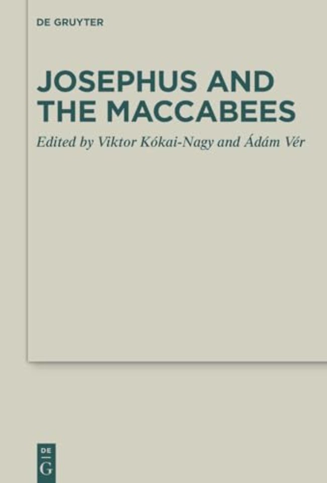 Josephus and the Maccabees