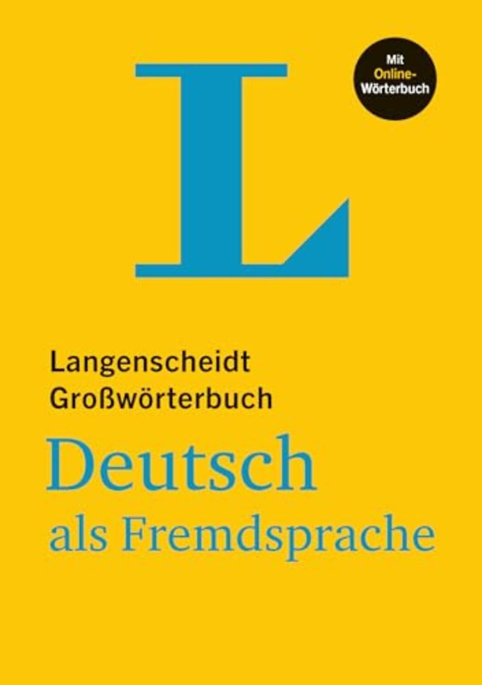 Langenscheidt Grossworterbuch Deutsch als Fremdsprache