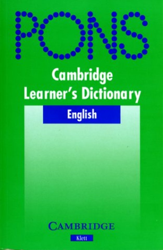 Cambridge Learner's Dictionary Klett Edition
