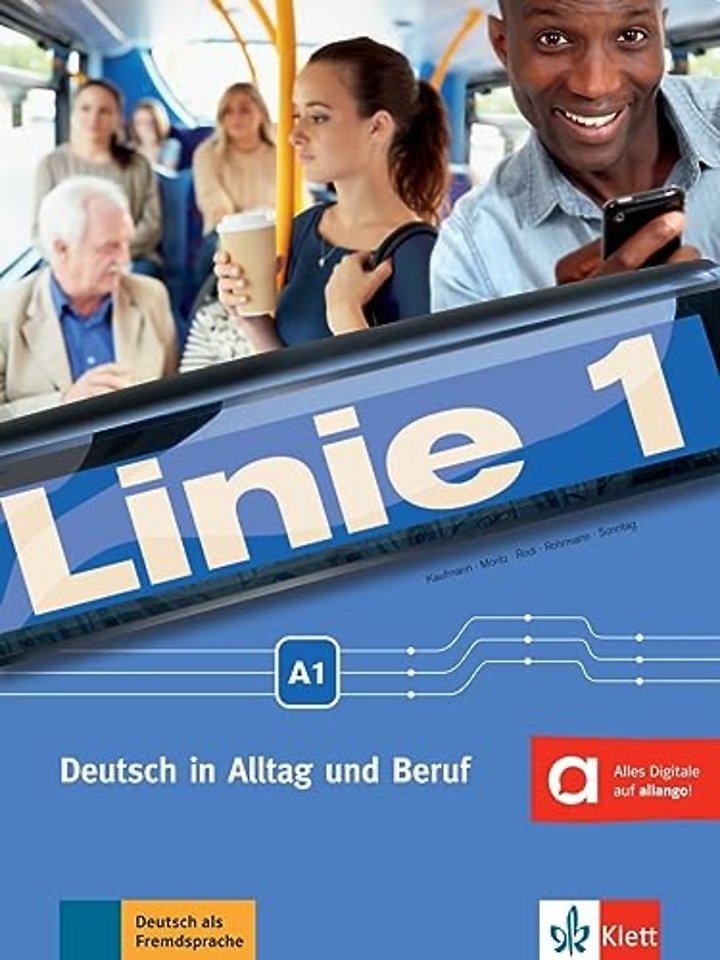 Linie 1, Kurs- und Ubungsbuch A1, mit DVD-ROM