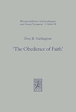 The Obedience of Faith