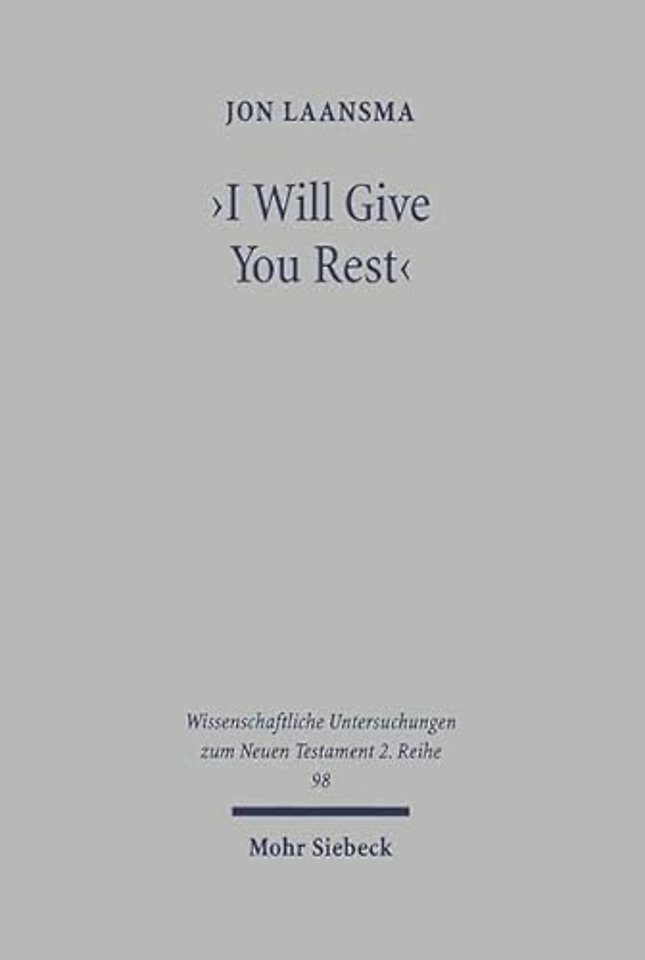 I Will Give You Rest
