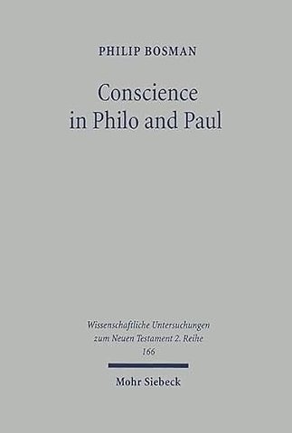 Conscience in Philo and Paul
