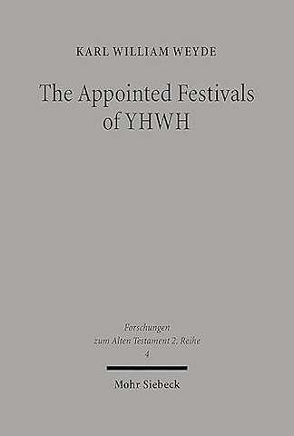 The Appointed Festivals of YHWH