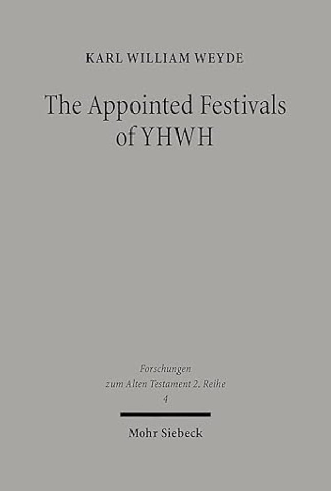 The Appointed Festivals of YHWH