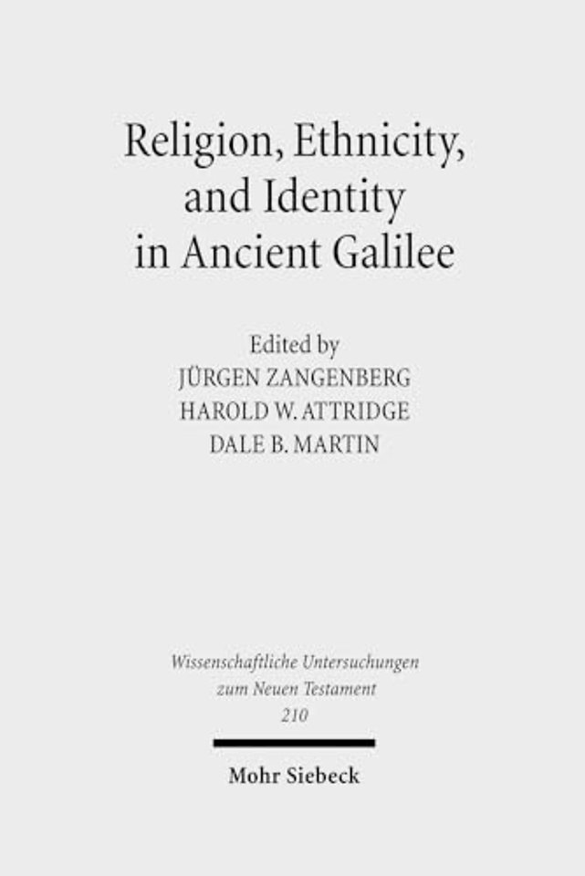 Religion, Ethnicity and Identity in Ancient Galilee
