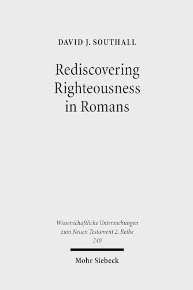 Rediscovering Righteousness in Romans