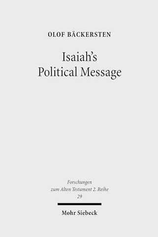 Isaiah's Political Message