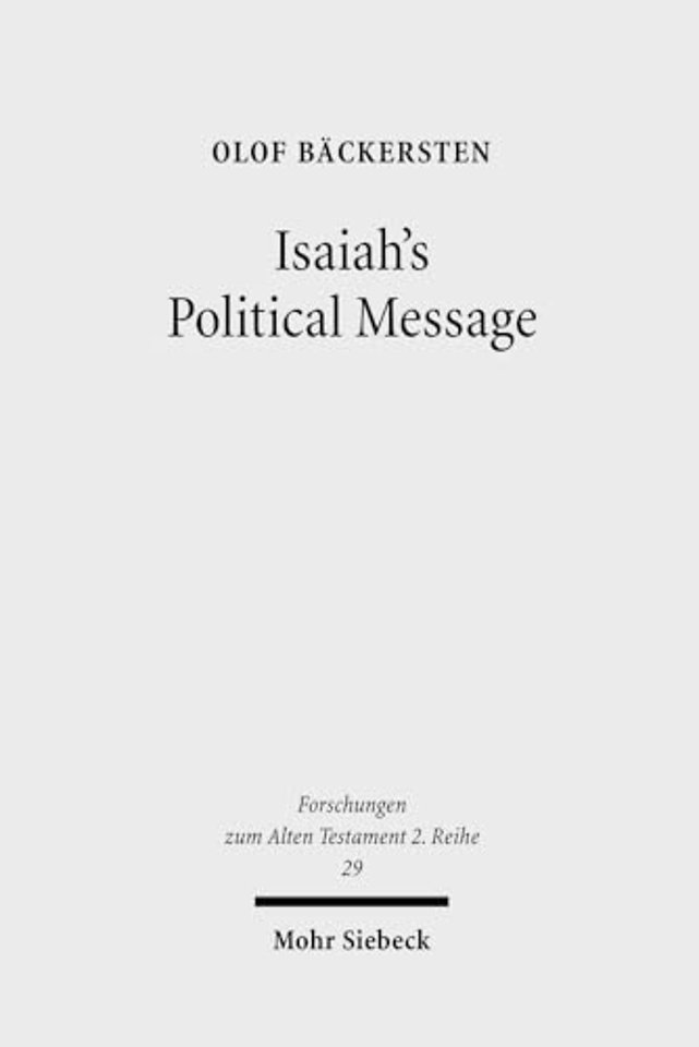 Isaiah's Political Message