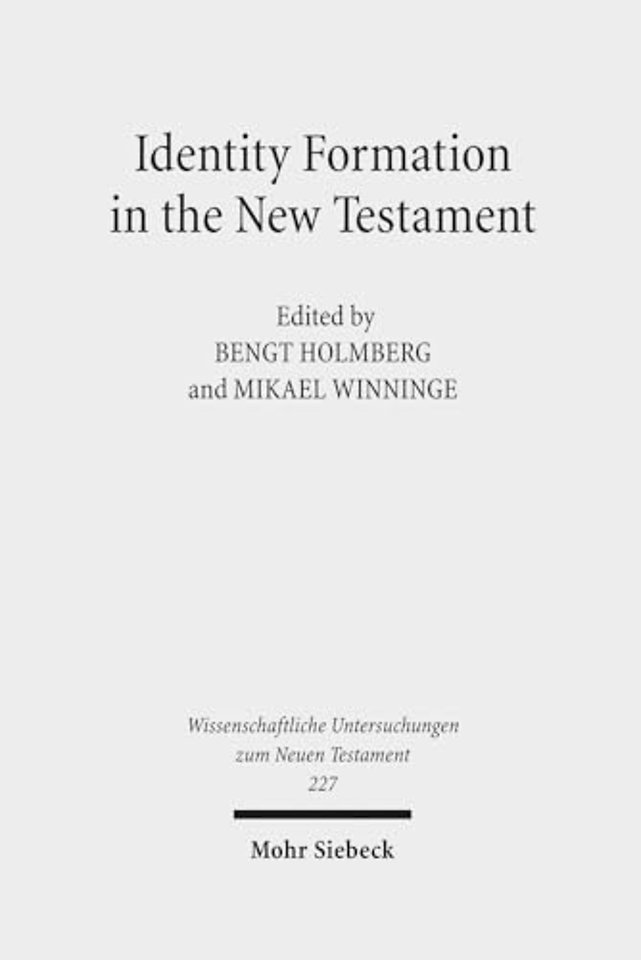 Identity Formation in the New Testament