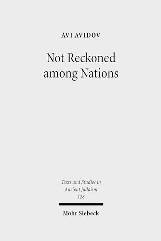 Not Reckoned among Nations