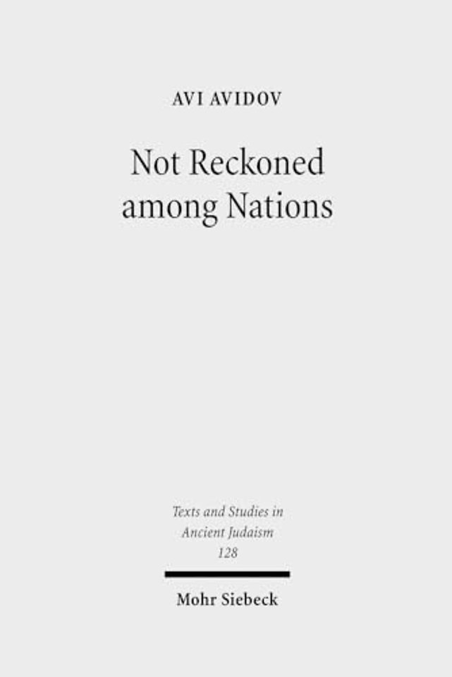 Not Reckoned among Nations