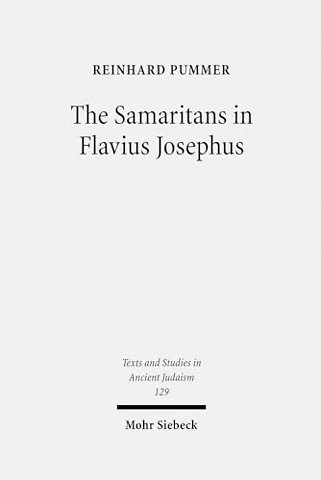 The Samaritans in Flavius Josephus