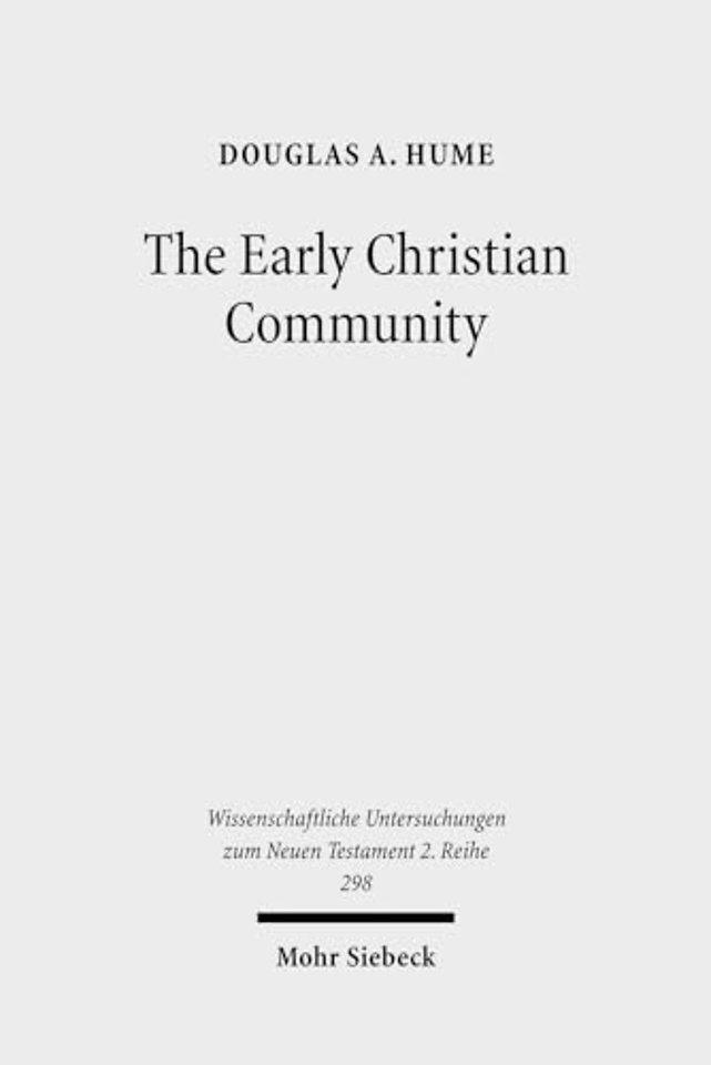 The Early Christian Community