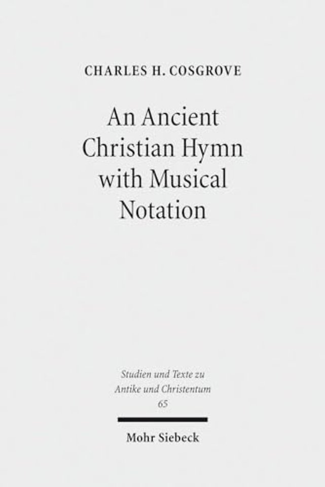 An Ancient Christian Hymn with Musical Notation