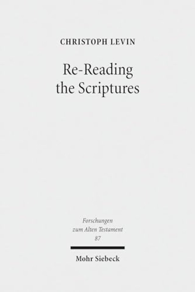 Re-Reading the Scriptures