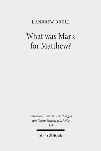 What was Mark for Matthew?