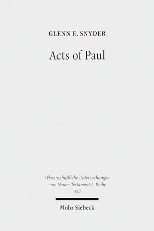 Acts of Paul