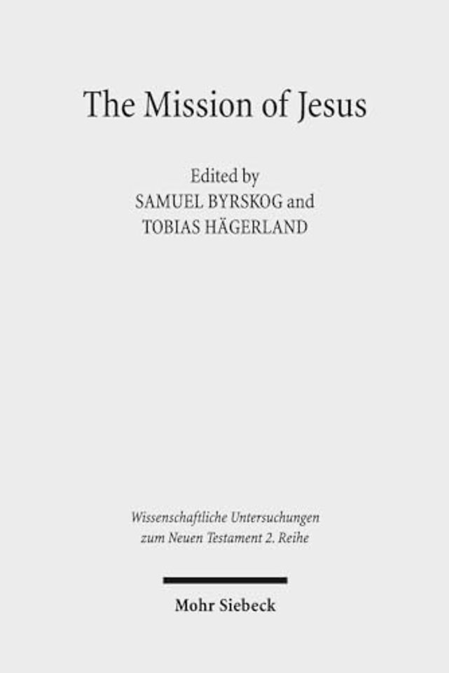 The Mission of Jesus