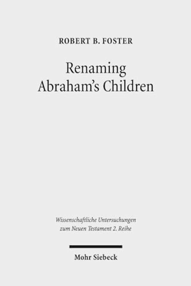Renaming Abraham's Children