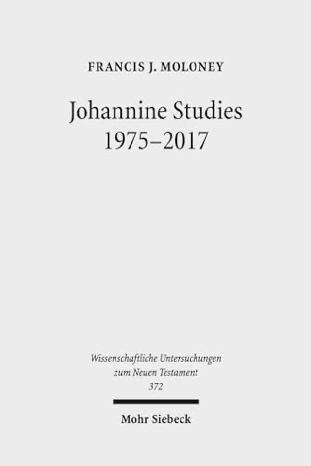 Johannine Studies 1975-2017