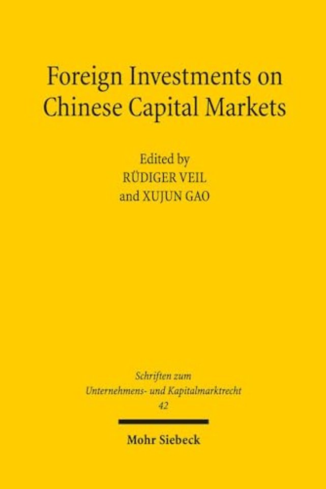 Foreign Investments on Chinese Capital Markets
