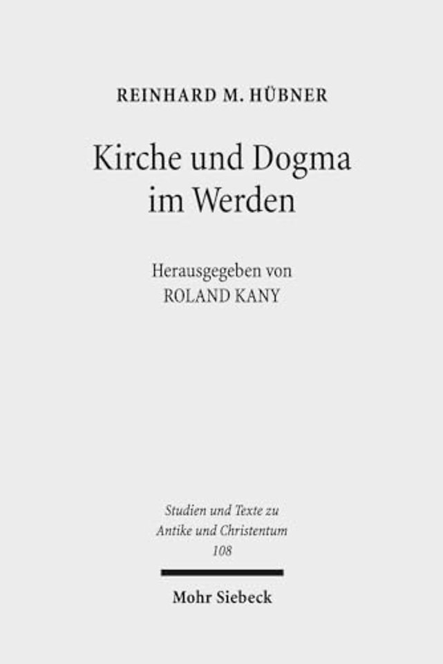Kirche und Dogma im Werden