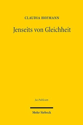 Jenseits von Gleichheit