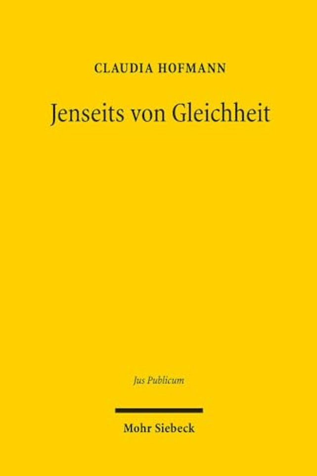Jenseits von Gleichheit