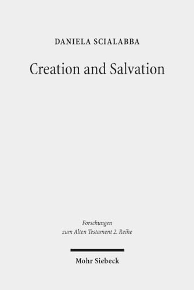 Creation and Salvation