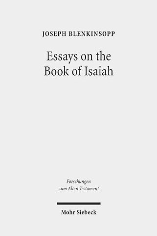 Essays on the Book of Isaiah