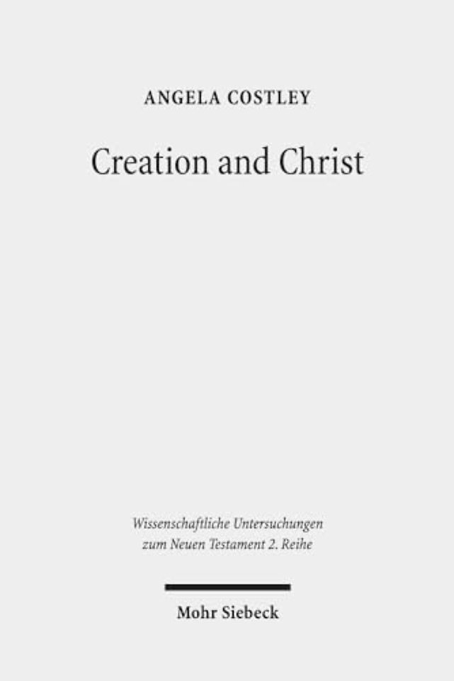 Creation and Christ