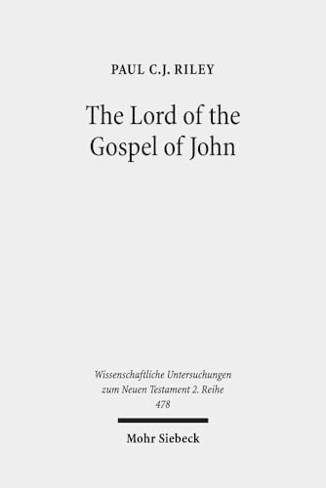The Lord of the Gospel of John