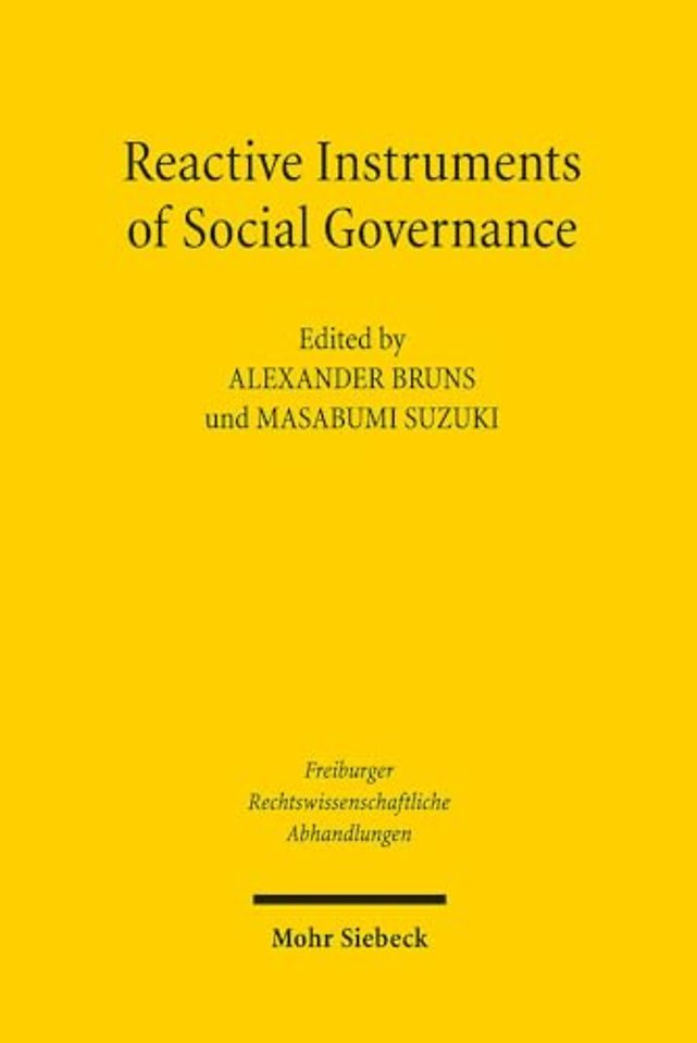 Reactive Instruments of Social Governance