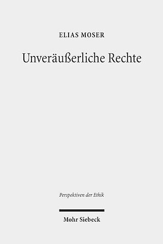 Unveraußerliche Rechte