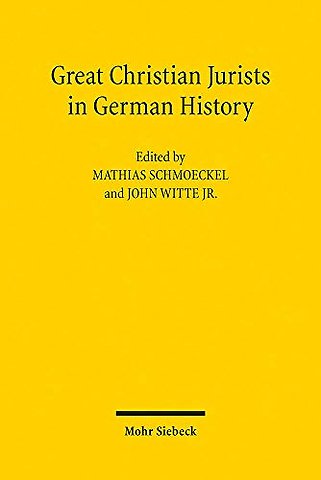 Great Christian Jurists in German History