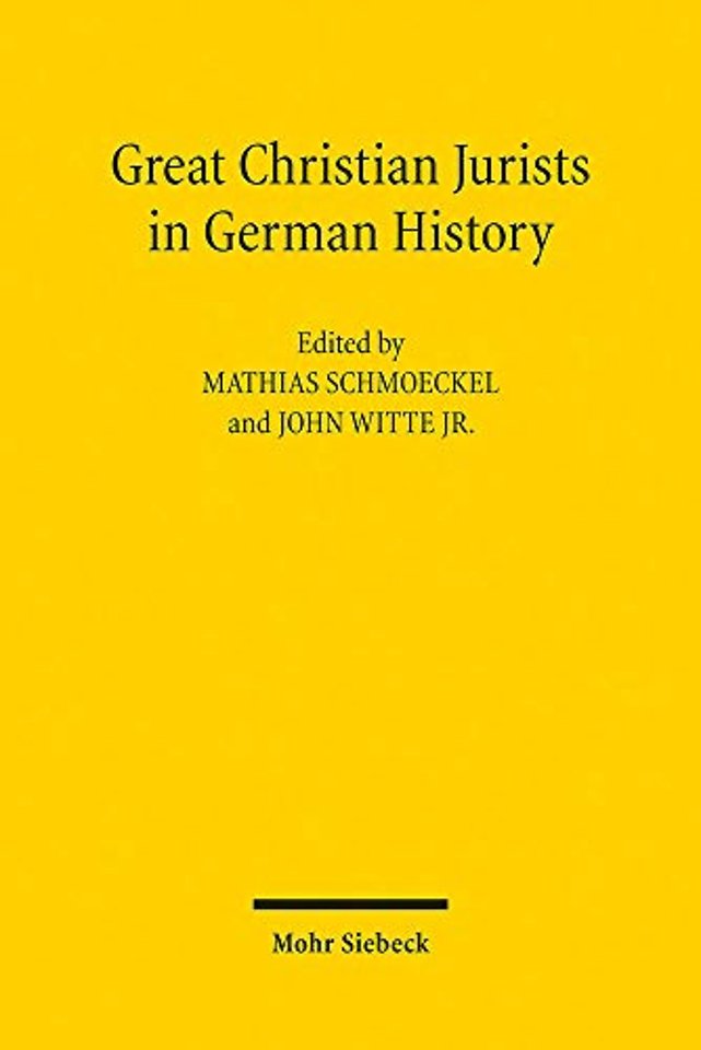 Great Christian Jurists in German History