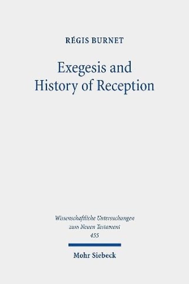 Exegesis and History of Reception