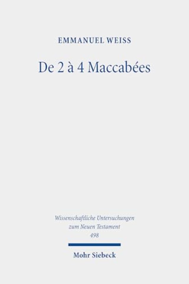 De 2 a 4 Maccabees