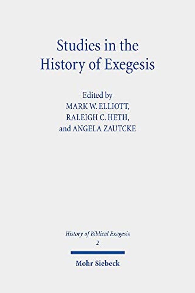 Studies in the History of Exegesis