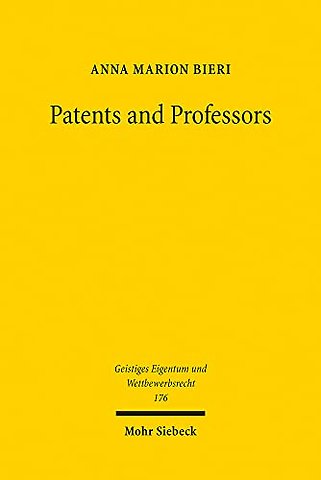 Patents and Professors