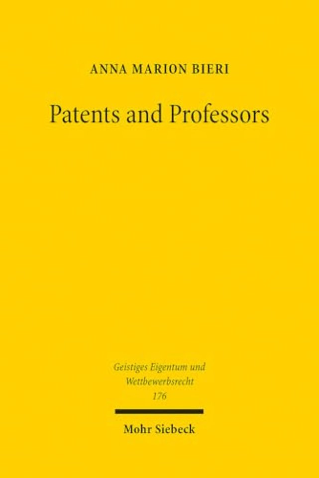 Patents and Professors