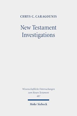 New Testament Investigations