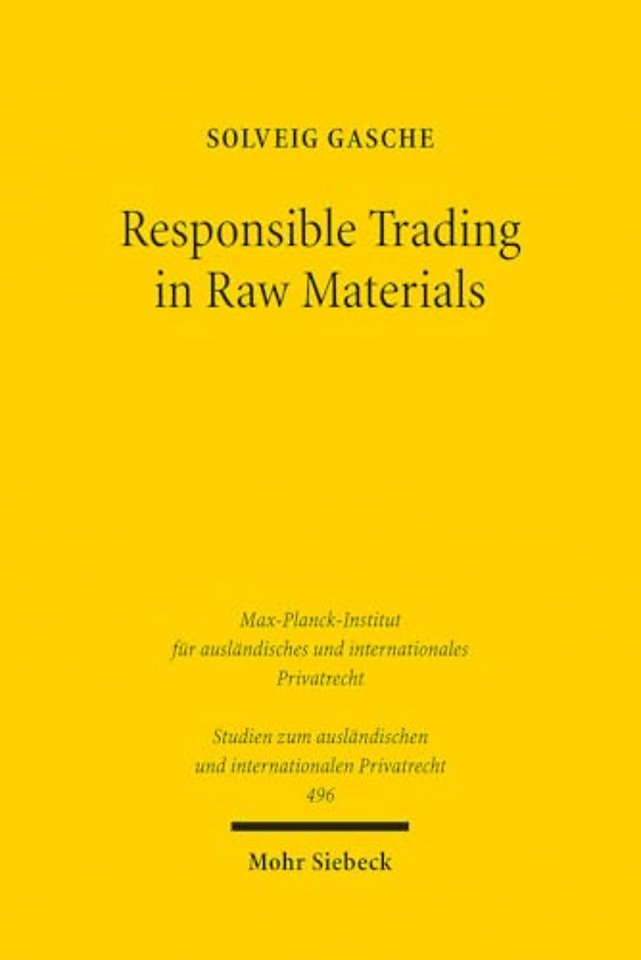 Responsible Trading in Raw Materials