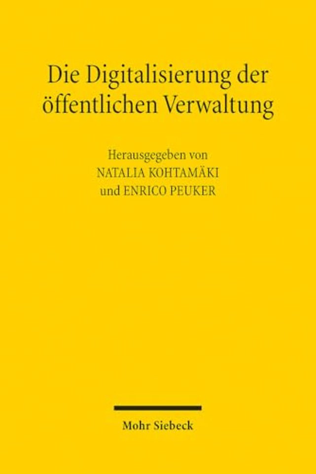 Die Digitalisierung der offentlichen Verwaltung