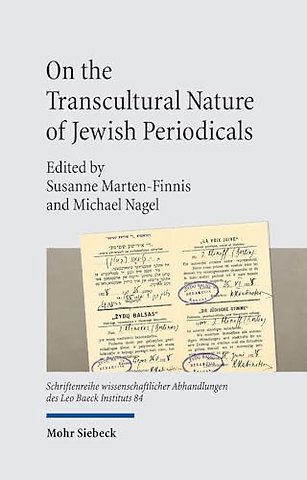On the Transcultural Nature of Jewish Periodicals