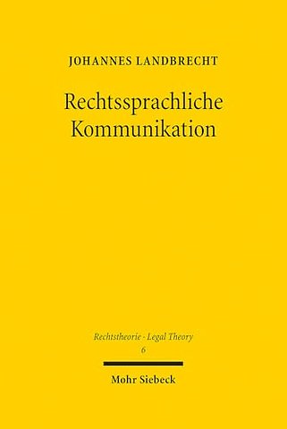 Rechtssprachliche Kommunikation