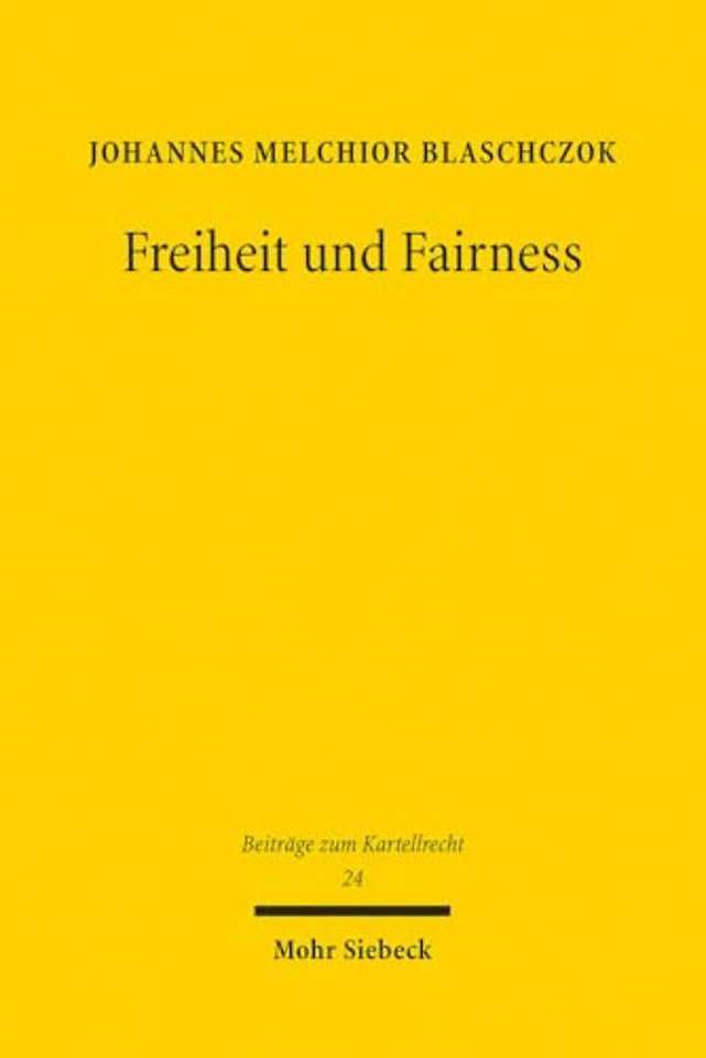 Freiheit und Fairness